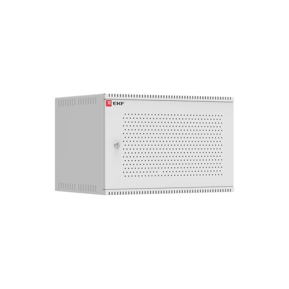 Настенный телекоммуникационный шкаф EKF 6U перфорированный, Astra серия PROxima ITB6P550 Настенный телекоммуникационный шкаф EKF 6U перфорированный, Astra серия PROxima ITB6P550