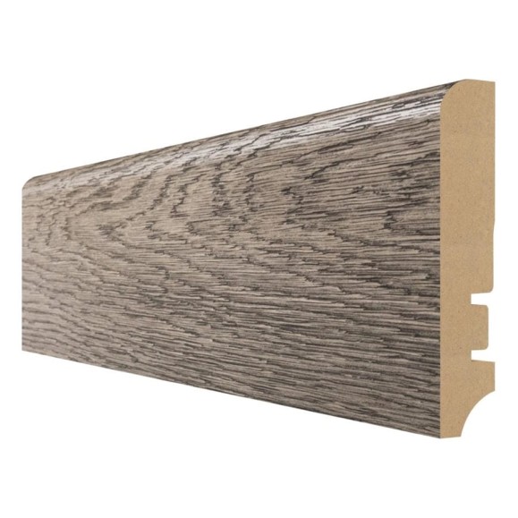 Плинтус Aktuell Design (16x81x2400 мм; МДФ; Дуб сухой серый) Hannahholz AD 81402.23 Плинтус Aktuell Design (16x81x2400 мм; МДФ; Дуб сухой серый) Hannahholz AD 81402.23