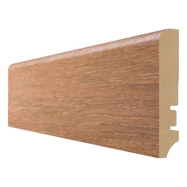 Плинтус Aktuell Design (16x81x2400 мм; МДФ; Дуб коричневый) Hannahholz AD 81402.19