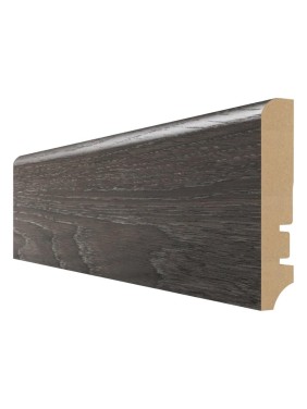 Плинтус Aktuell Design (16x81x2400 мм; МДФ; Дуб темный) Hannahholz AD 81402.22