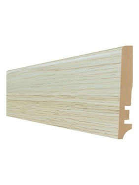 Плинтус Natur (16х81х2400 мм; МДФ; Ригато) Hannahholz 61.02.81404.47