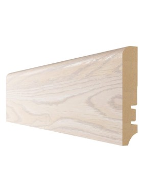 Плинтус Aktuell Design (16x81x2400 мм; МДФ; Дуб слоновая кость) Hannahholz AD 81402.28