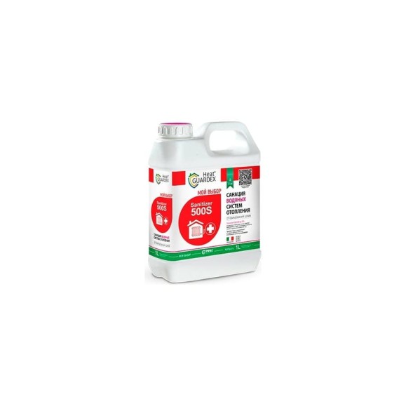 Реагент для очистки котлов и водяных систем отопления HeatGUARDEX Sanitizer 500 S 3031505000 Реагент для очистки котлов и водяных систем отопления HeatGUARDEX Sanitizer 500 S 3031505000