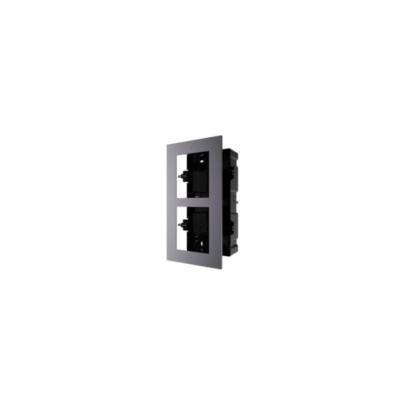 Врезная монтажная рамка на 2 модуля Hikvision DS-KD-ACF2/Plastic УТ-00017237