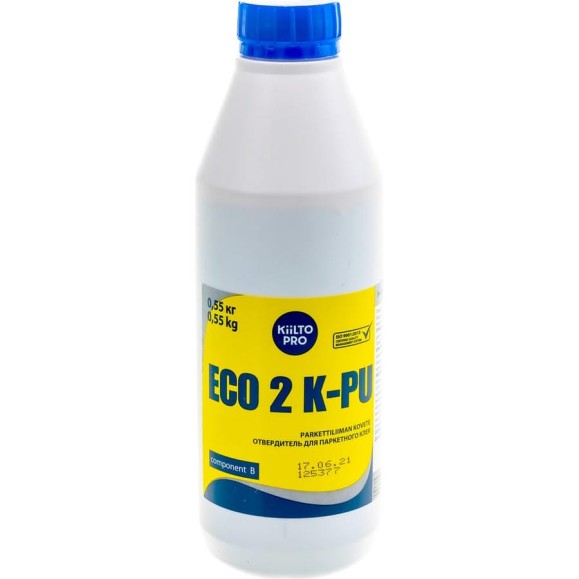 Отвердитель для двухкомпонентного клея KIILTO Eco 2 K-PU 0.55 кг T6549.930K Отвердитель для двухкомпонентного клея KIILTO Eco 2 K-PU 0.55 кг T6549.930K
