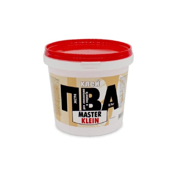 Клей ПВА для линолеума и паркета MASTER KLEIN 0,9 кг 11606132 Клей ПВА для линолеума и паркета MASTER KLEIN 0,9 кг 11606132