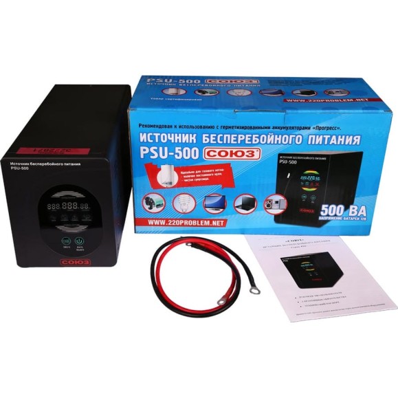 Источник бесперебойного питания Союз PSU-500 10500 Источник бесперебойного питания Союз PSU-500 10500