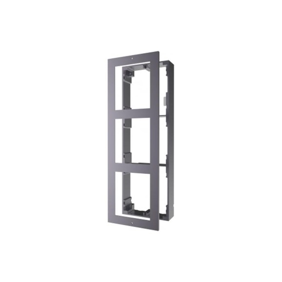 Монтажная рамка Hikvision DS-KD-ACW3 на 3 модуля, накладная АД5018705 Монтажная рамка Hikvision DS-KD-ACW3 на 3 модуля, накладная АД5018705