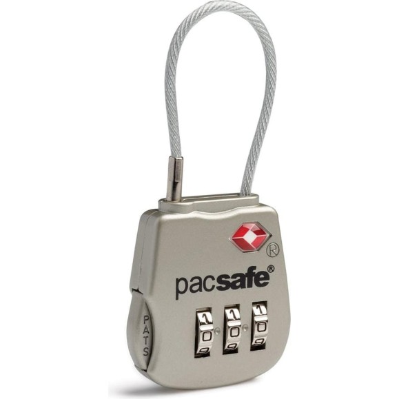 Кодовый замок Pacsafe Prosafe 800, серый 10250705 Кодовый замок Pacsafe Prosafe 800, серый 10250705