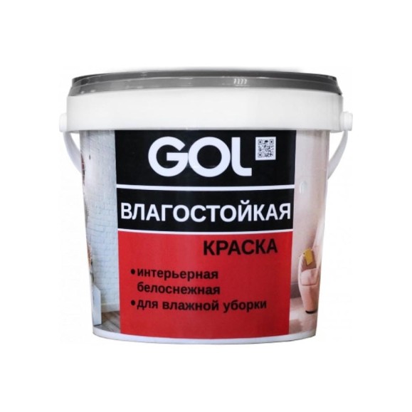 Акриловая влагостойкая краска для стен PALIZH GOL 167 ВД-АК-2180 (белоснежная; 13 кг) 11606109 Акриловая влагостойкая краска для стен PALIZH GOL 167 ВД-АК-2180 (белоснежная; 13 кг) 11606109