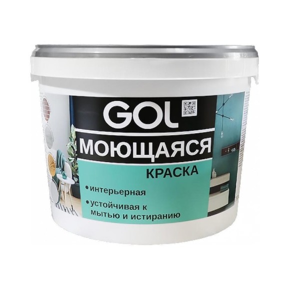 Акриловая моющаяся краска для стен PALIZH GOL 153 ВД-АК-1180 13 кг 11606189 Акриловая моющаяся краска для стен PALIZH GOL 153 ВД-АК-1180 13 кг 11606189