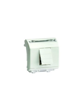 Компьютерная розетка DKC RJ-45, кат.5Е , белая, 2мод 10шт 76642B Компьютерная розетка DKC RJ-45, кат.5Е , белая, 2мод 10шт 76642B