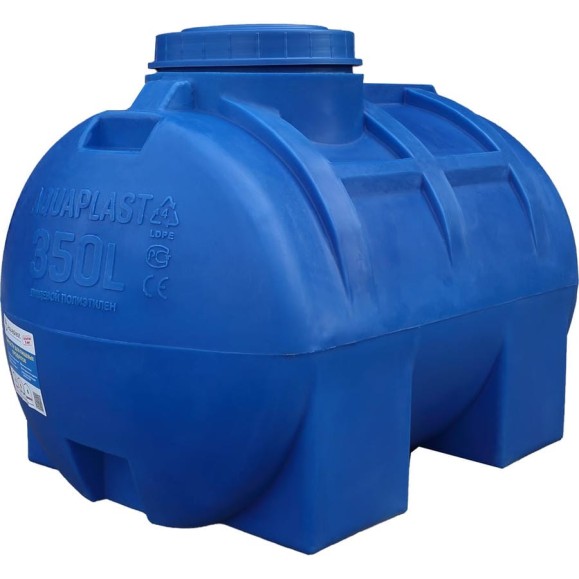 Овально-горизонтальная емкость AQUAPLAST 350 л, синяя 4630017951925 Овально-горизонтальная емкость AQUAPLAST 350 л, синяя 4630017951925