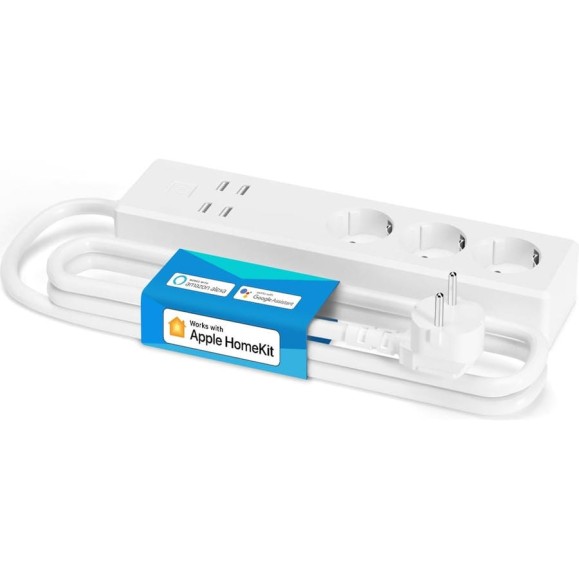 Умный сетевой фильтр Meross Smart WiFi Power Strip MSS425EHK/EU Умный сетевой фильтр Meross Smart WiFi Power Strip MSS425EHK/EU