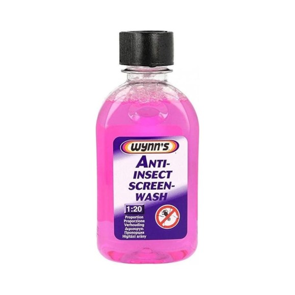 Жидкость для мытья ветрового стекла от насекомых WYNN`S Anti-Insect Screen-Wash, 250мл W45201 Жидкость для мытья ветрового стекла от насекомых WYNN`S Anti-Insect Screen-Wash, 250мл W45201