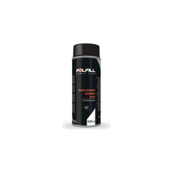 Средство для защиты кузова POLFILL SPRAY ANTIGRAVITEX черный, 500 мл 13-000018 Средство для защиты кузова POLFILL SPRAY ANTIGRAVITEX черный, 500 мл 13-000018