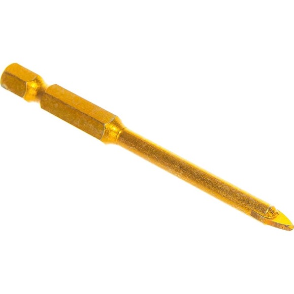 Сверло по кафелю и стеклу (5 мм; шестигранный хвостовик) EКТО DS-109-0500-0060 Сверло по кафелю и стеклу (5 мм; шестигранный хвостовик) EКТО DS-109-0500-0060