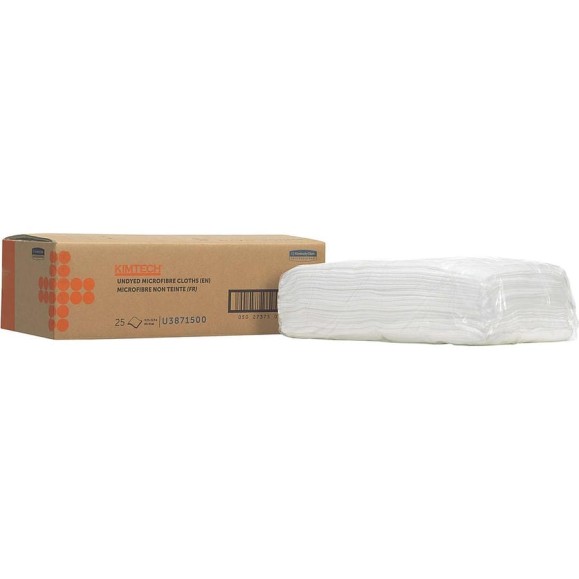 Салфетки из микрофибры для подготовки поверхности Kimberly-Clark Kimtech Auto белый 38715