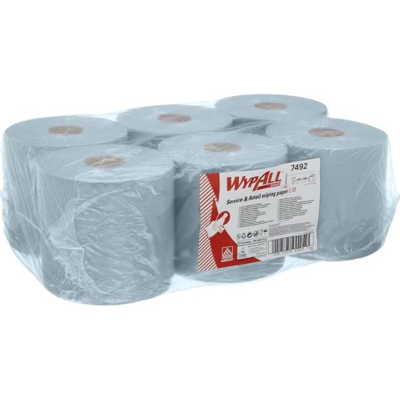 Протирочный материал для общественных зон Kimberly-Clark WypAll L10 7492 Протирочный материал для общественных зон Kimberly-Clark WypAll L10 7492