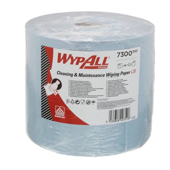 Протирочный материал для многофункционального использования Kimberly-Clark WypAll L20 7300 Протирочный материал для многофункционального использования Kimberly-Clark WypAll L20 7300