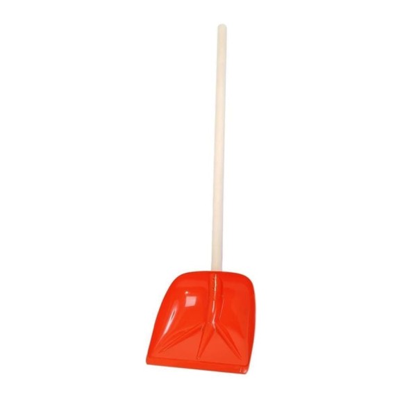 Лопата для снега с черенком Интерм 400х400 мм Е0202