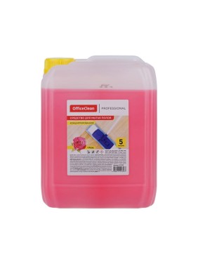 Средство для мытья полов и стен OfficeClean Professional Роза концентрат, канистра, 5 л 281359