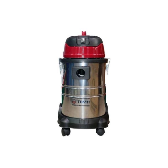 Пылеводосос ТЕМП 30 л, нержавеющая сталь 220V 1200W TVC30 Пылеводосос ТЕМП 30 л, нержавеющая сталь 220V 1200W TVC30