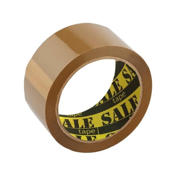 Упаковочная клейкая лента ООО Комус Sale Tape 48 мм х 66 м х 45 мкм, коричневая, 6 шт./уп. 491329 Упаковочная клейкая лента ООО Комус Sale Tape 48 мм х 66 м х 45 мкм, коричневая, 6 шт./уп. 491329