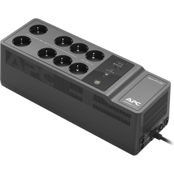 Источник бесперебойного питания APC Back-UPS ES, Ожидание (оффлайн), 650 ВА / 400 Вт BE650G2-RS Источник бесперебойного питания APC Back-UPS ES, Ожидание (оффлайн), 650 ВА / 400 Вт BE650G2-RS