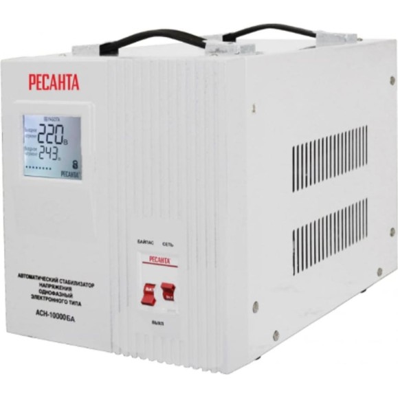 Стабилизатор Ресанта АСН-10000БА 63/6/40 Стабилизатор Ресанта АСН-10000БА 63/6/40