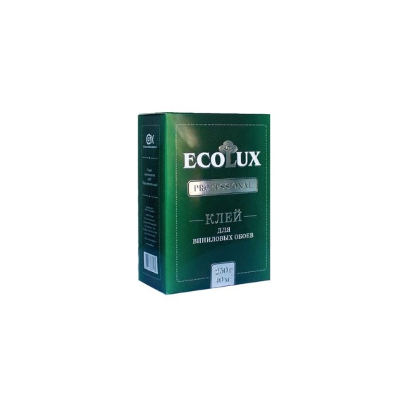 Клей для обоев ECOLUX PROFESSIONAL Винил 250 г 4607133681180 Клей для обоев ECOLUX PROFESSIONAL Винил 250 г 4607133681180