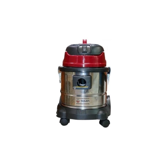 Пылеводосос ТЕМП 15 л, нержавеющий, 220 V, 1200 W TVC15 Пылеводосос ТЕМП 15 л, нержавеющий, 220 V, 1200 W TVC15