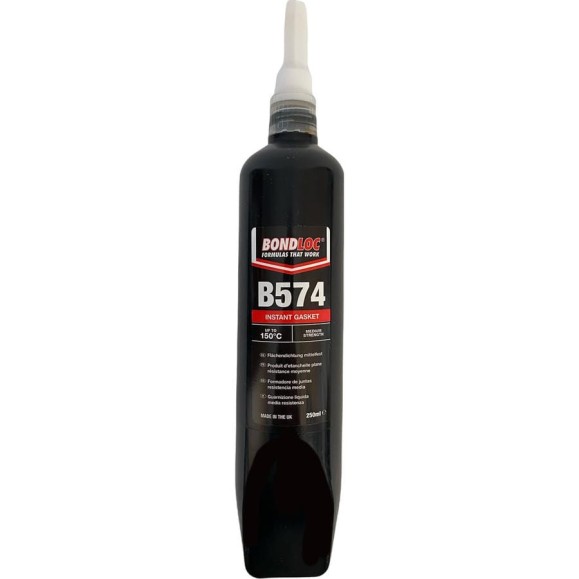 Фланцевый анаэробный герметик для жестких фланцев Bondloc B574 250 мл B574250ML Фланцевый анаэробный герметик для жестких фланцев Bondloc B574 250 мл B574250ML