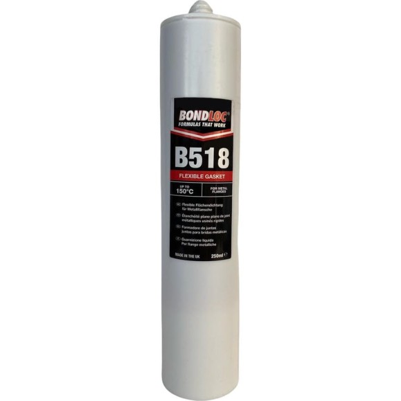 Фланцевый анаэробный герметик для жестких фланцев Bondloc B518 250 мл B518250ML Фланцевый анаэробный герметик для жестких фланцев Bondloc B518 250 мл B518250ML