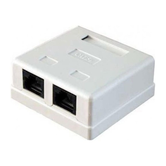 Внешняя розетка GCR Greenaccessories RJ-45 UTP 5e категория, 1порт+ RJ-11 Phone, VIVRJI45-5E+RJ11-1/1 Внешняя розетка GCR Greenaccessories RJ-45 UTP 5e категория, 1порт+ RJ-11 Phone, VIVRJI45-5E+RJ11-1/1