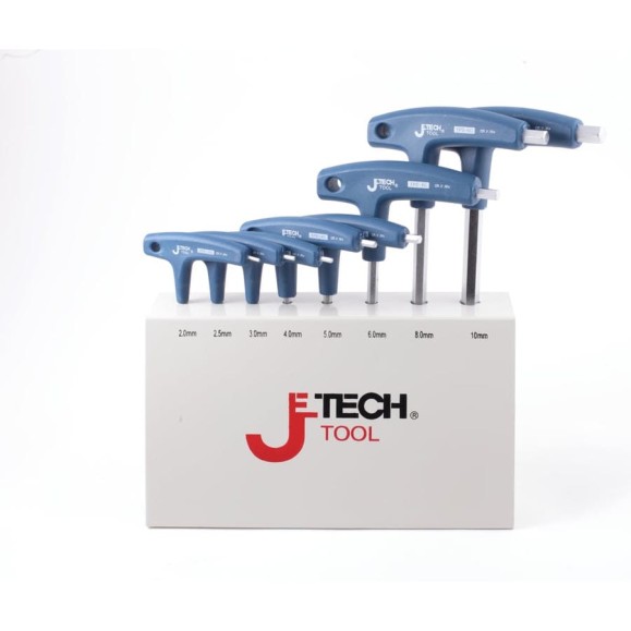 Шестигранные ключи Jetech с Т-образной ручкой набор на подставке 8шт 2-10 мм TPS-C8 Шестигранные ключи Jetech с Т-образной ручкой набор на подставке 8шт 2-10 мм TPS-C8