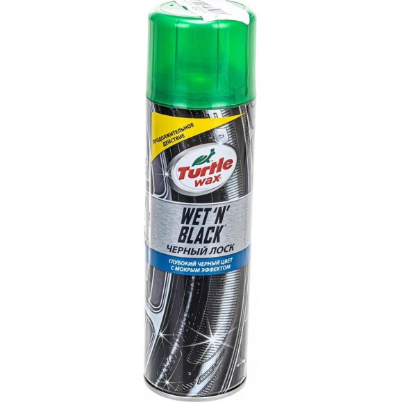 Черный лоск 500 мл Turtle Wax WET N BLACK AERO FG7724