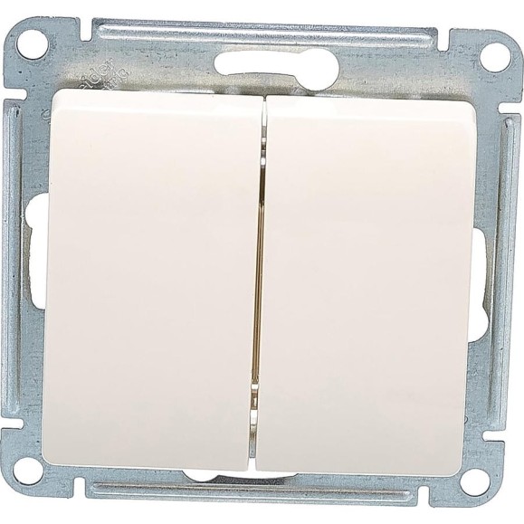 Механизм выключателя Systeme Electric 2-кл. GLOSSA беж. SchE GSL000251