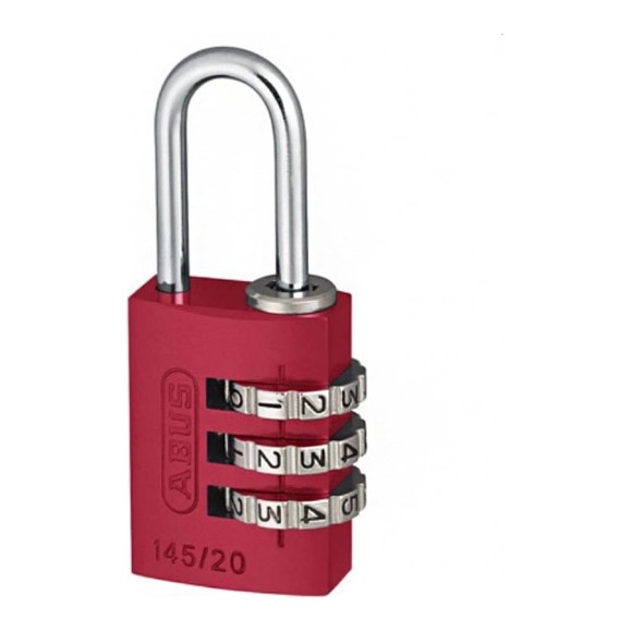 Навесной замок кодовый ABUS 145/20 RED (красный) B/SDKNFINPLCZHRUS 64925 Навесной замок кодовый ABUS 145/20 RED (красный) B/SDKNFINPLCZHRUS 64925