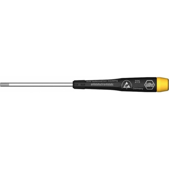 Отвертка Wiha Precision 275 ESD SW2,5x60 07647 Отвертка Wiha Precision 275 ESD SW2,5x60 07647