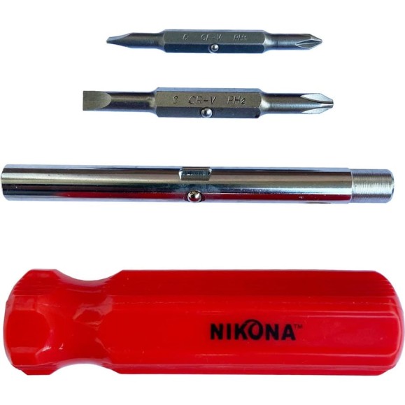 Отвертка со сменными насадками NIKONA 6 в 1 29-301