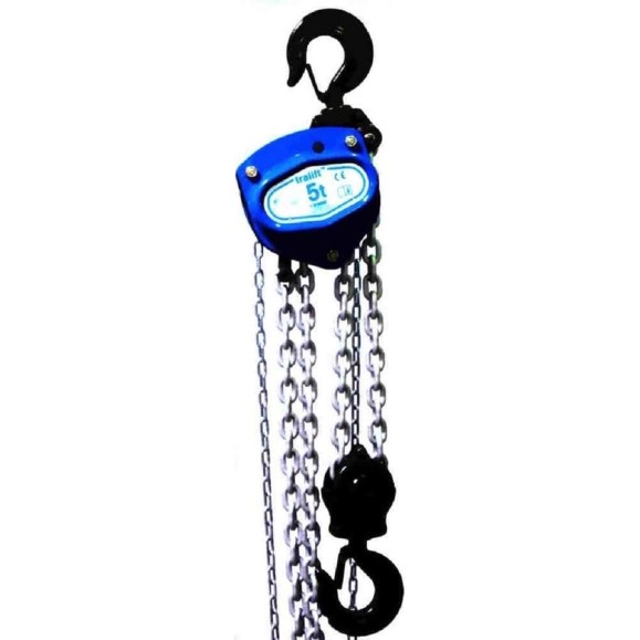 Ручная цепная таль Tractel Tralift 5Т 2F 6M 89928-6