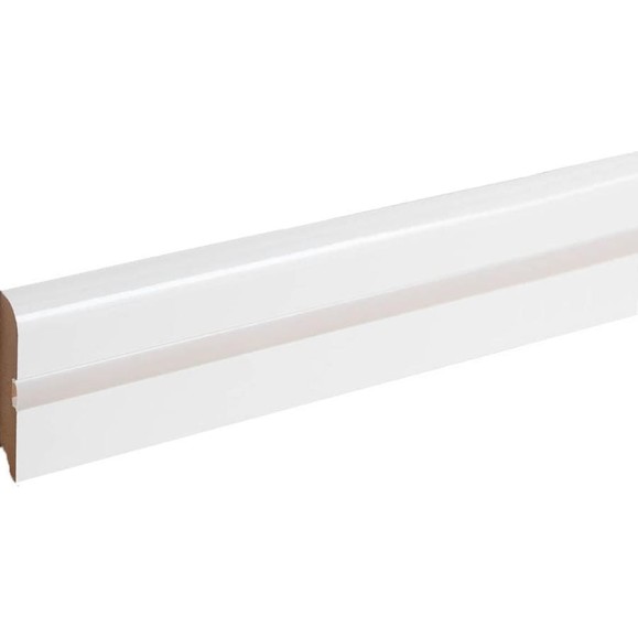 Плинтус МДФ GRACE Смартпрофайл Глосс LED 80М (80 мм, 2,4 м, белый) УТ000070307 Плинтус МДФ GRACE Смартпрофайл Глосс LED 80М (80 мм, 2,4 м, белый) УТ000070307