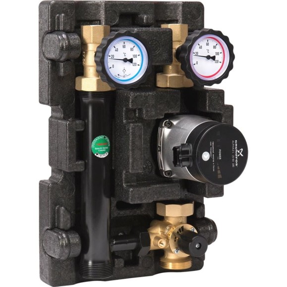 Насосно-смесительный модуль Huch EnTec Eco2 MK DN25 с насосом Grundfos UPM3 HYBRID 25-70 101.35.025.04 GF * Насосно-смесительный модуль Huch EnTec Eco2 MK DN25 с насосом Grundfos UPM3 HYBRID 25-70 101.35.025.04 GF *