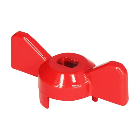 Ручка для шарового крана усиленная MasterProf форма бабочка, КРАСНАЯ, 1/2"-3/4", MP ИС.131176 Ручка для шарового крана усиленная MasterProf форма бабочка, КРАСНАЯ, 1/2"-3/4", MP ИС.131176