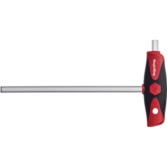 Шестигранная отвертка Wiha ComfortGrip, Т-образная, MagicRing 334DSR, SW8,0x200 26139