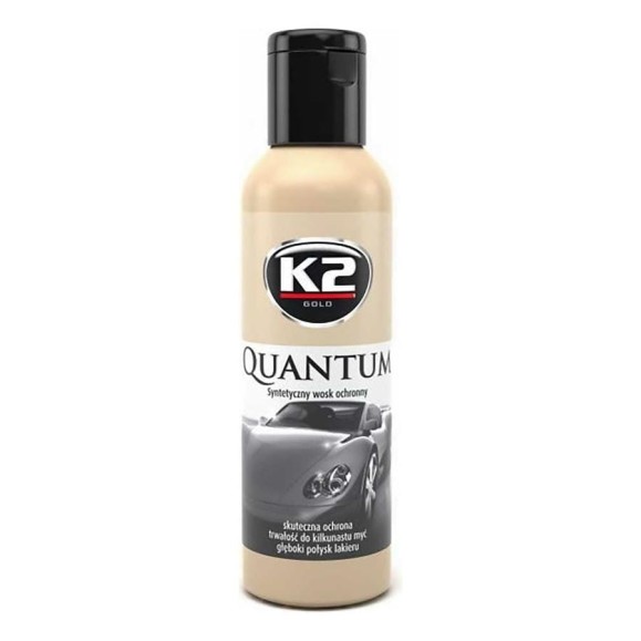 Защитный синтетический воск K2 GOLD QUANTUM с микрофиброй, 140 гр. G010 Защитный синтетический воск K2 GOLD QUANTUM с микрофиброй, 140 гр. G010