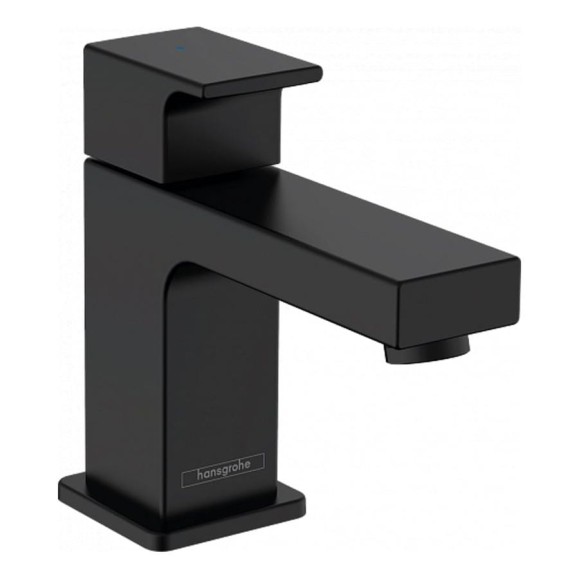 Кран для холодной воды Hansgrohe Vernis Shape 70 без сливного набора, матовый черный 71592670 Кран для холодной воды Hansgrohe Vernis Shape 70 без сливного набора, матовый черный 71592670