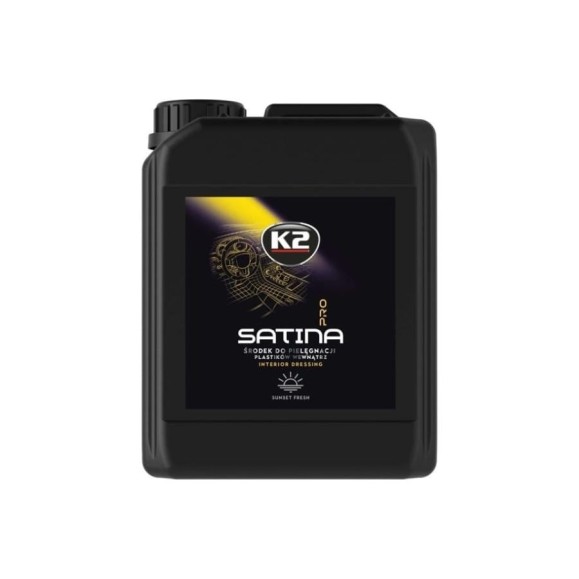 Полироль для пластика K2 SATINA PRO свежий закат, 5л D5015 Полироль для пластика K2 SATINA PRO свежий закат, 5л D5015