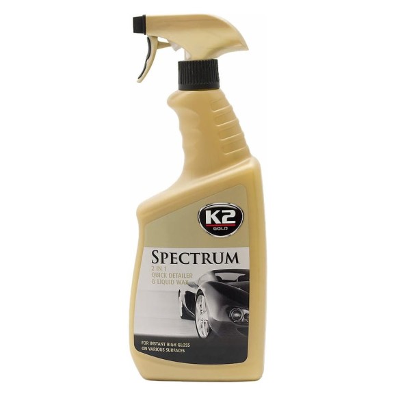Жидкий синтетический воск K2 GOLD SPECTRUM, спрей 700 мл G021